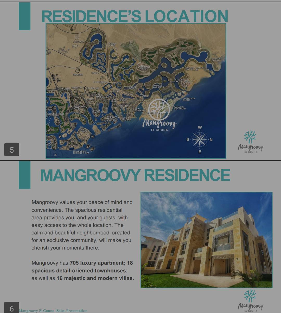 1368 pent house located in mangrouvy elgouna